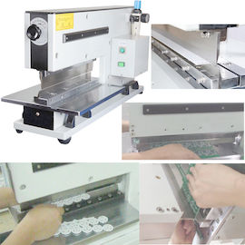 V-Cut PCB Separator with Linear Blades Protect Component,PCB Depaneling Equipment
